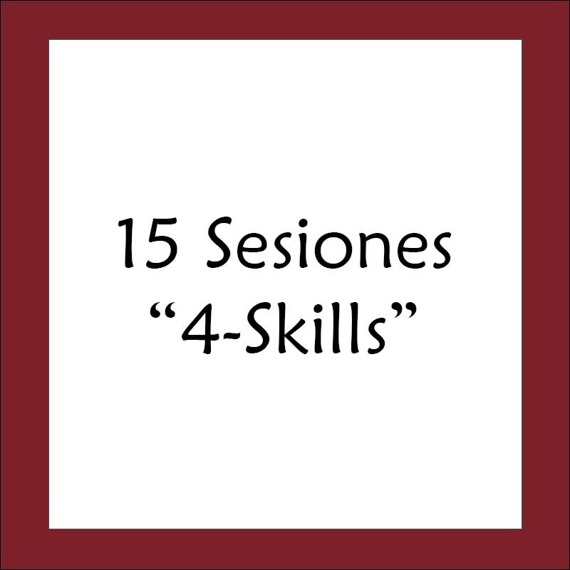 Bono 15 sesiones "4-Skills"